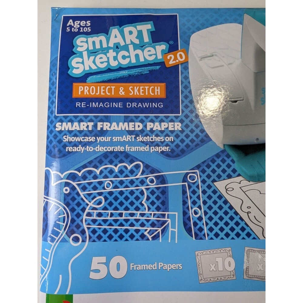 smART sketcher 2.0 Projector & 50-Pack Framed Paper Bundle - Picture 4 of 16